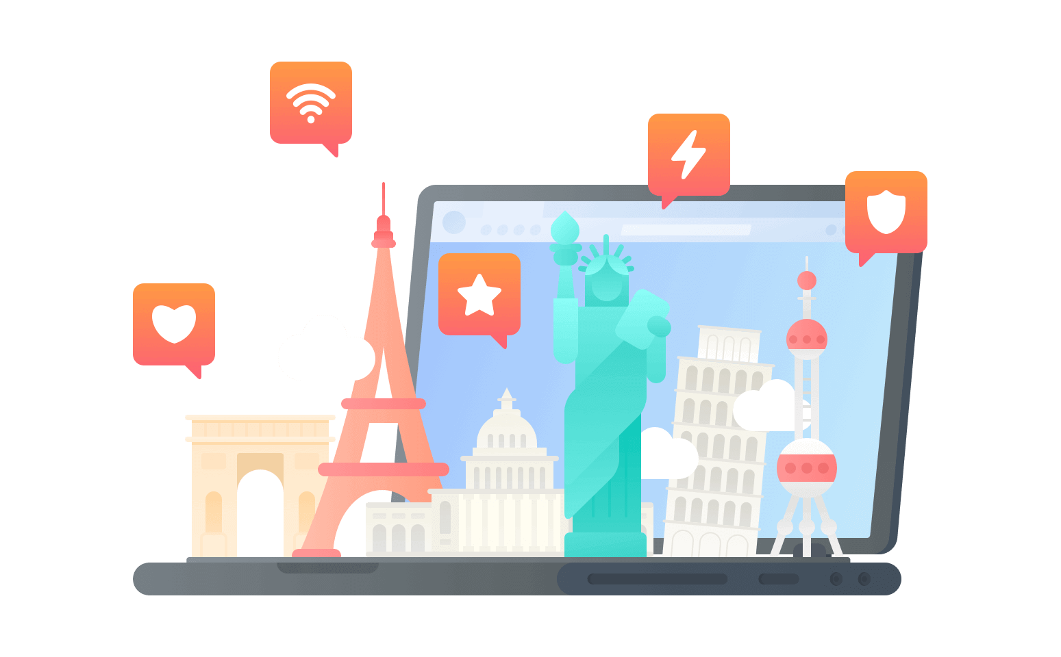 在危地马拉连接到中国的加速器 - 返华VPN
